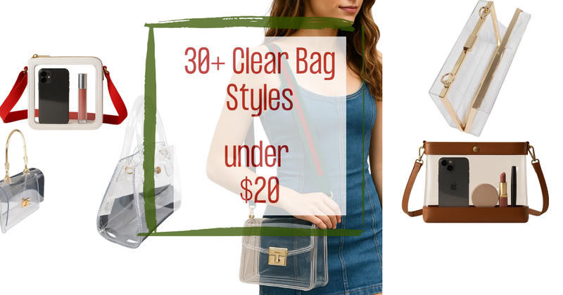 NCAA, NFL Gameday Clear Bag Policy + Budget Styles (most under $20)!