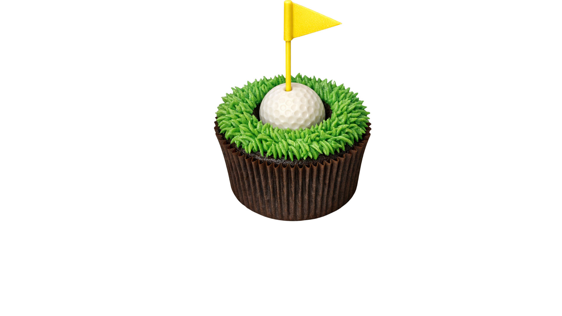Easiest Hole-in-One Cupcakes