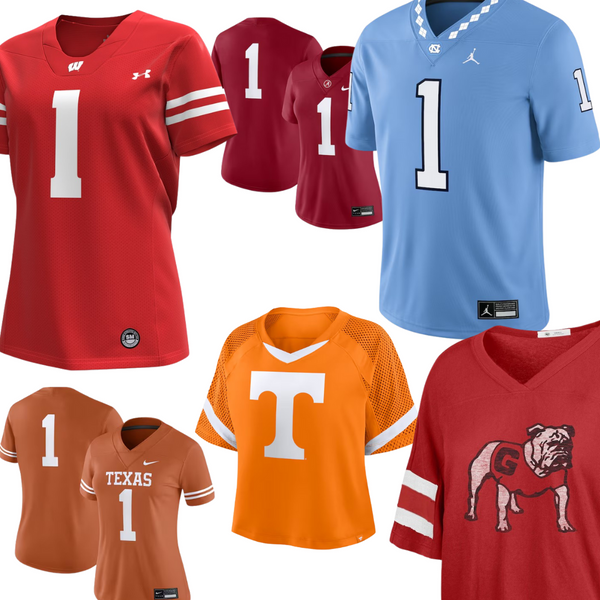 Women's NCAA Official College Football Game Day Jerseys