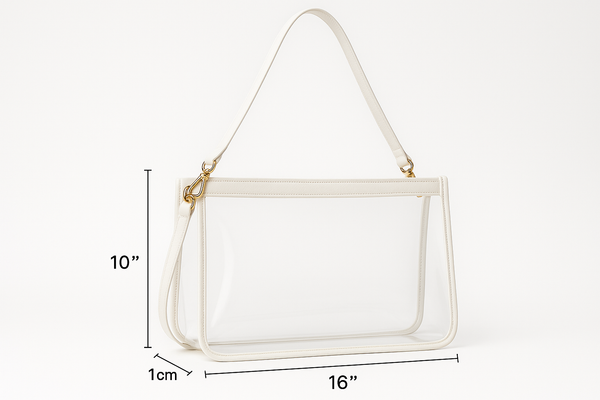 THE BAG HAS A SINGLE SHOULDER STRAP MAKE A LITTLE LONGER