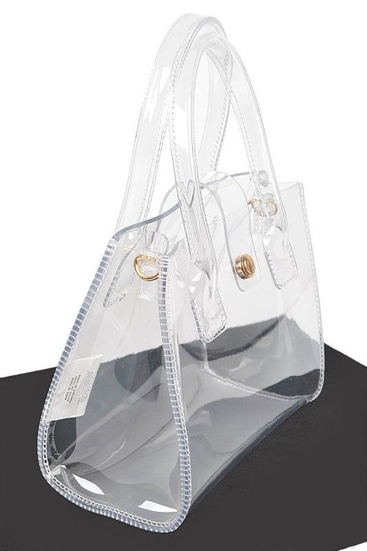 Stadium-Approved Clear Bag Collection (from $12-$40) - Small Tote option (pictured)