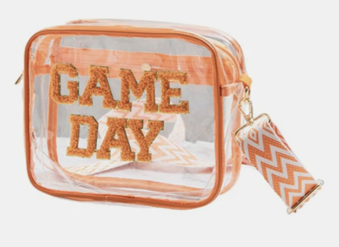 College Football Gameday Clear Handbags