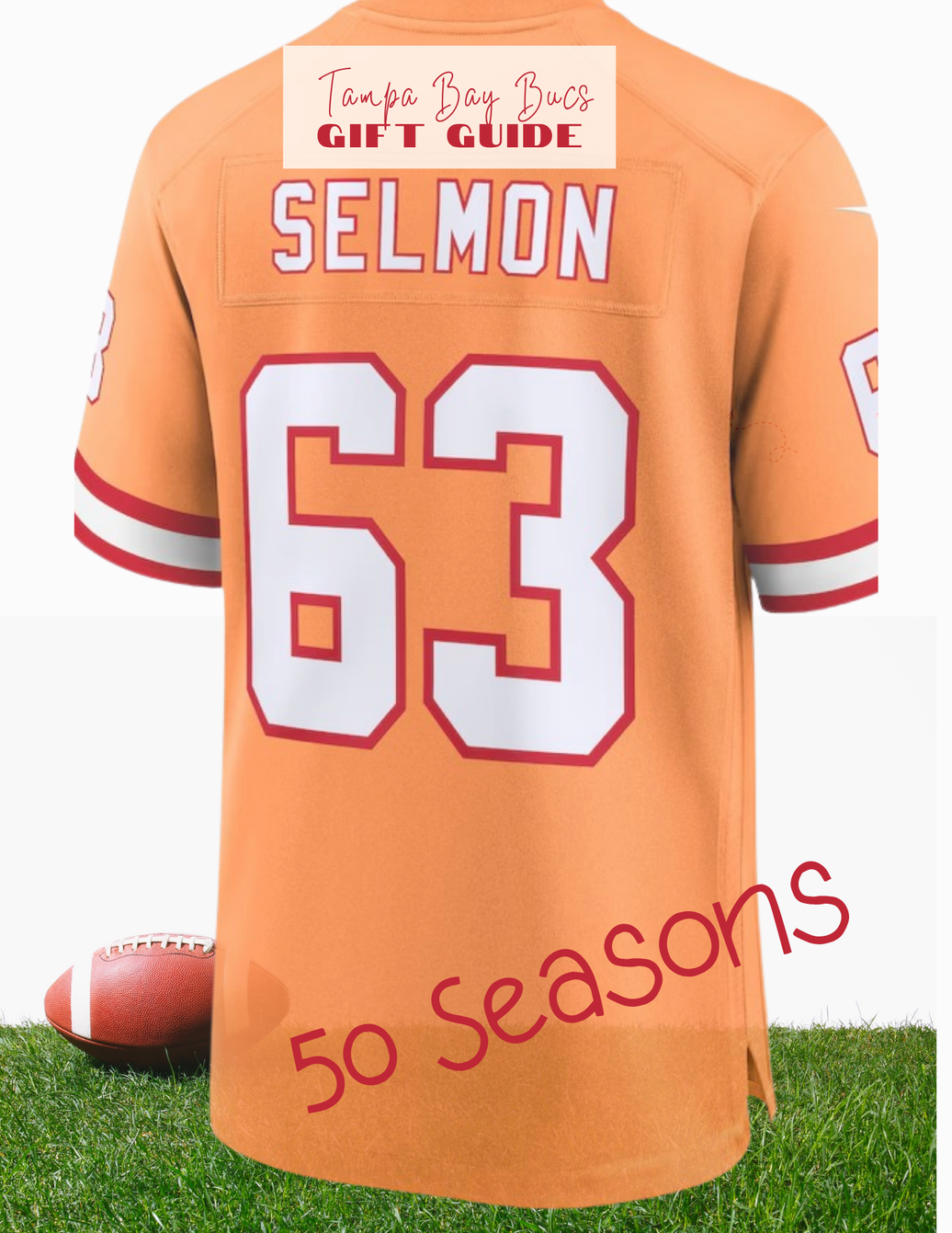 Creamsicle Comeback: Jerseys & Gifts for Tampa Bay Bucs 50th Season