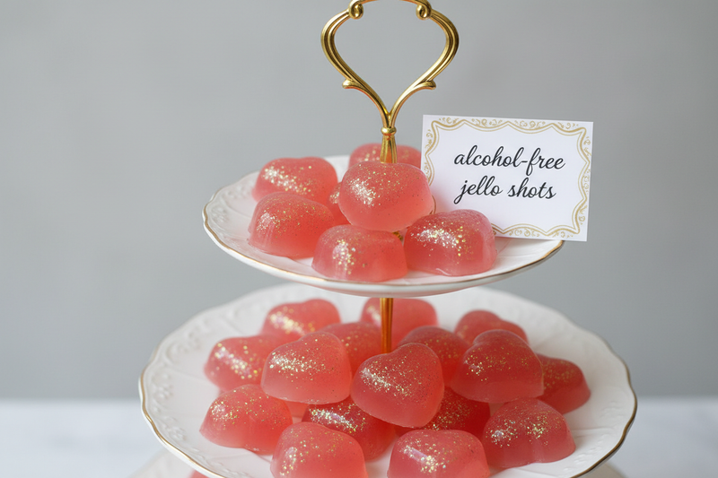 How to Make Alcohol-Free Low-Calorie Heart-Shaped Jello Shots
