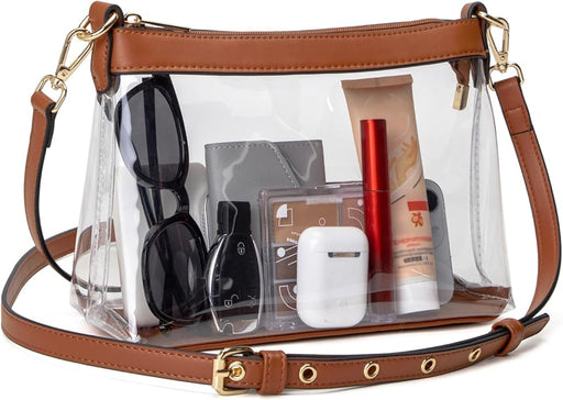 Small Clear Shoulder Bag Purse - comes in 15 Colors