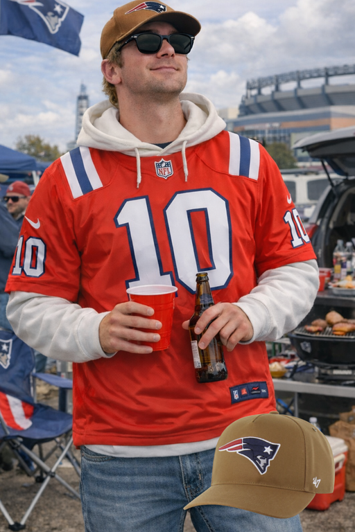 Fanatics Jerseys NFL Official Fan Gear Patriots (Drake Maye)