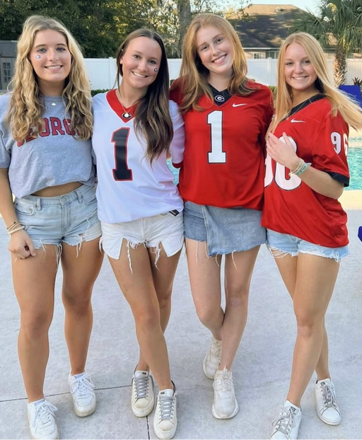Women's NCAA Official College Football Game Day Jerseys