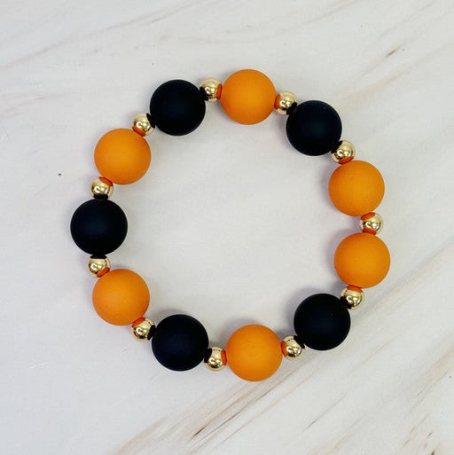 Game Day Ball Bead Bracelet – 9 Team Color Options
