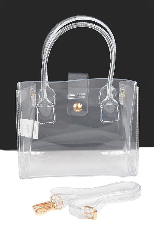 Stadium-Approved Clear Bag Collection (from $12-$40) - Small Tote option (pictured)