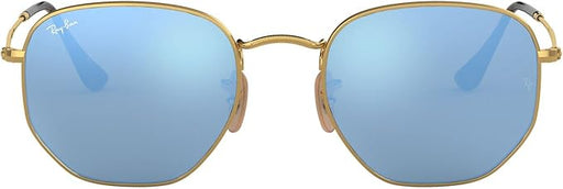 Ray Ban Sunglasses Gold Trim Hexagonal Frame Aviator vibes