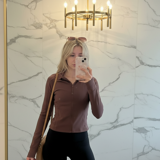 LULU Look-alike Jacket Vibes (Compare to Lululemon Wunder Train Jacket)