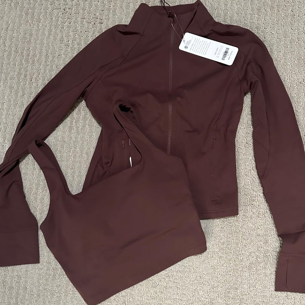 CRZ Matching Workout Top LULULEMON Look-A-Like (Copy)