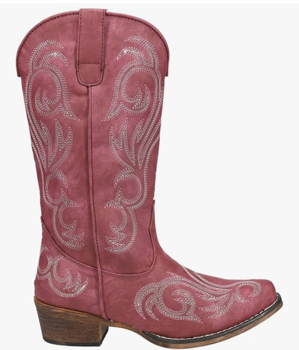 Blue Cowboy Boots Comfy Gameday Boots (9,000+ reviews 4.5 *)