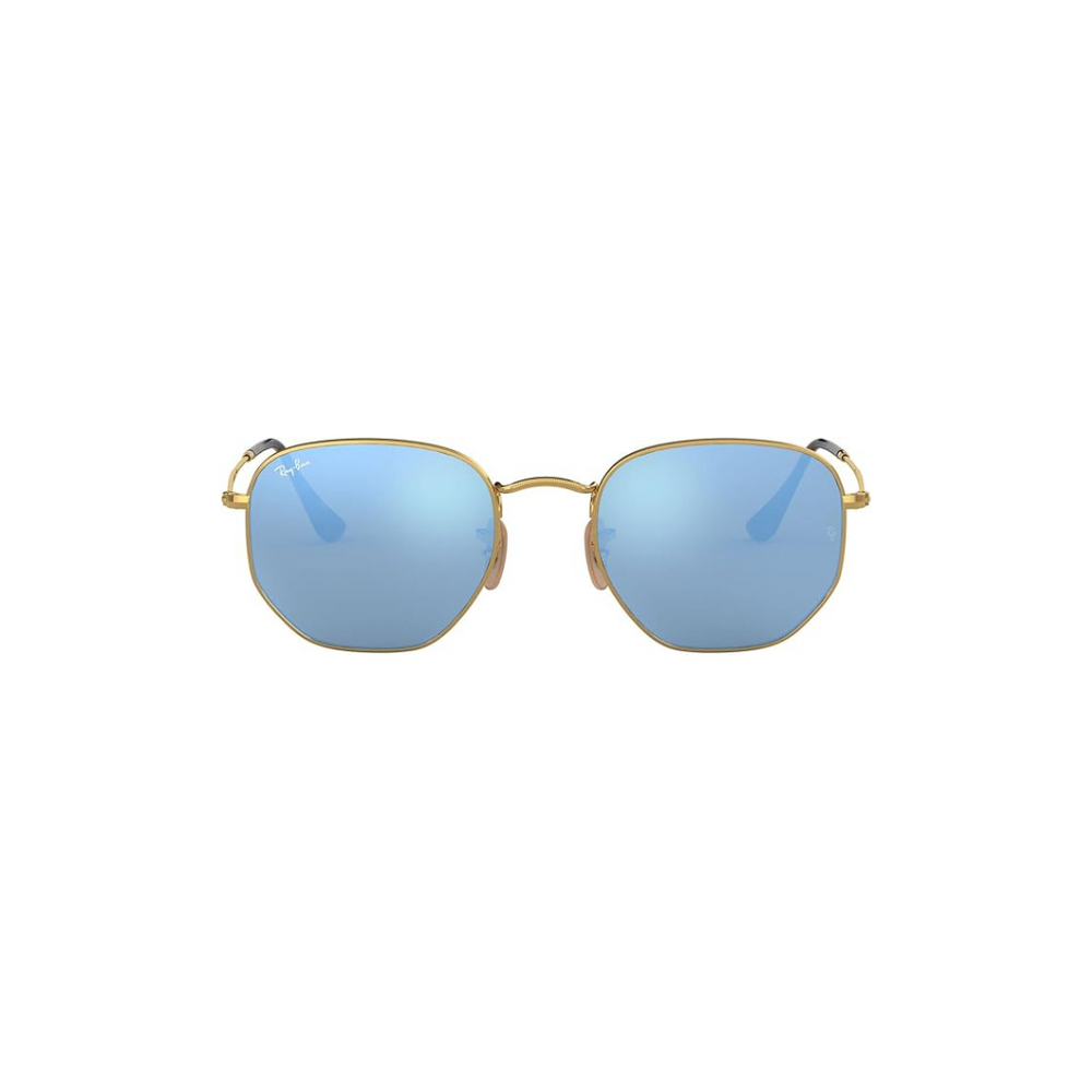 Ray Ban Sunglasses Gold Trim Hexagonal Frame Aviator vibes