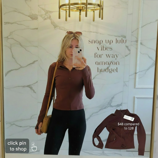 LULU Look-alike Jacket Vibes (Compare to Lululemon Wunder Train Jacket)