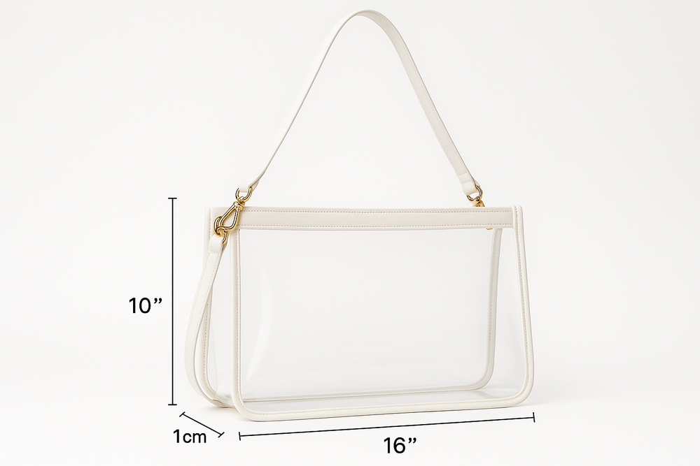 THE BAG HAS A SINGLE SHOULDER STRAP MAKE A LITTLE LONGER 
