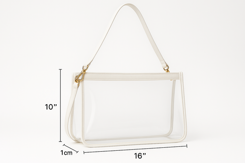 THE BAG HAS A SINGLE SHOULDER STRAP MAKE A LITTLE LONGER 